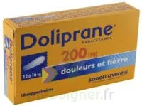Doliprane 200 Mg Suppositoires 2plq/5 (10) à Saint Leu La Forêt
