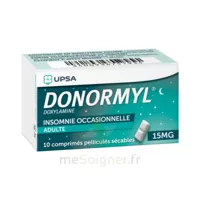 Donormyl 15 Mg Comprimés Pelliculés Sécables T/10 à Saint Leu La Forêt