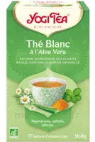 Yogi Tea ThÉ Blanc AloÉ Vera Bio 17sach/1,8g à Saint Leu La Forêt
