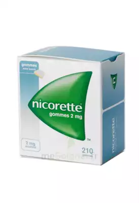 Nicorette 2 Mg Gom à Mâcher Médic Sans Sucre Plq/210gom à Saint Leu La Forêt