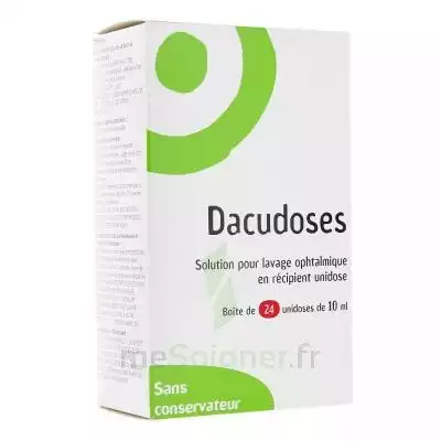 Dacudoses Solution Pour Lavement Ophtalmologique 24unid/10ml à Saint Leu La Forêt