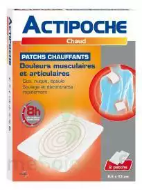 Actipoche Patch Chauffant Douleurs Musculaires B/2 à Saint Leu La Forêt
