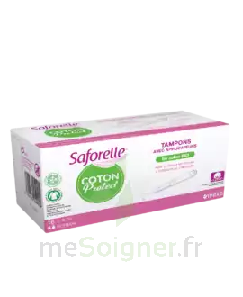 Saforelle Coton Protect Tampon Avec Applicateur Normal B/16 à Saint Leu La Forêt