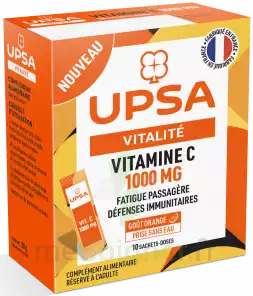 Upsa Vitamine C 1000 Poudre 10 Sachets à Saint Leu La Forêt